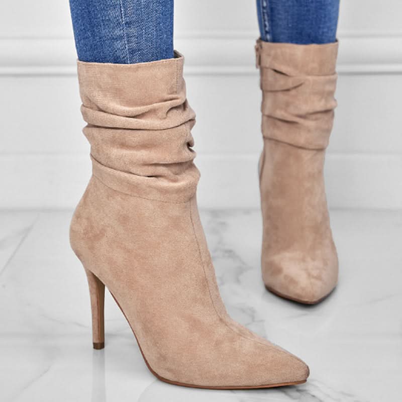 Elegante Ankle Boots mit Hohem Absatz