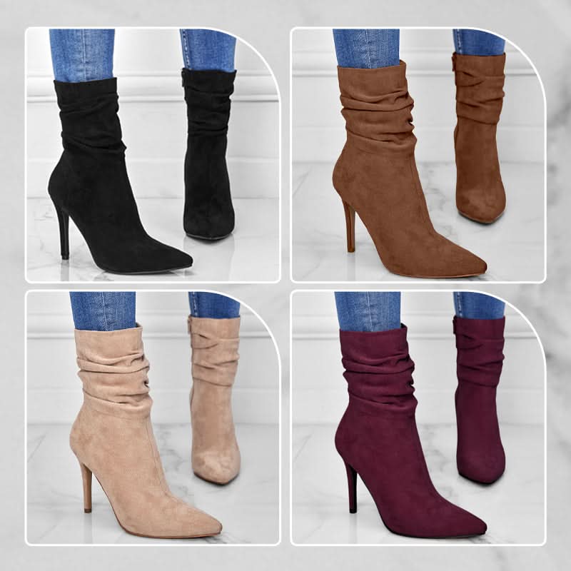 Elegante Ankle Boots mit Hohem Absatz