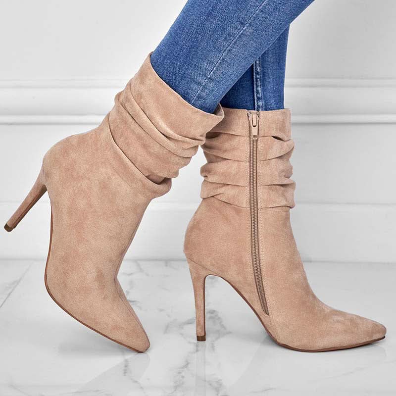 Elegante Ankle Boots mit Hohem Absatz