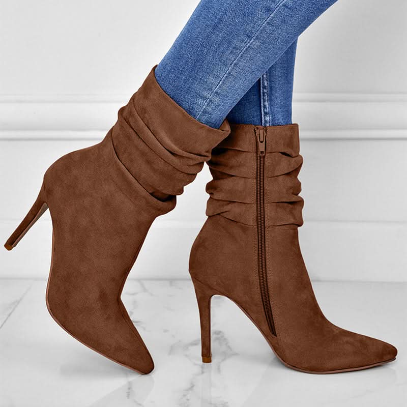 Elegante Ankle Boots mit Hohem Absatz
