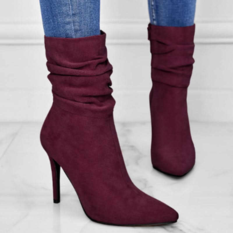 Elegante Ankle Boots mit Hohem Absatz