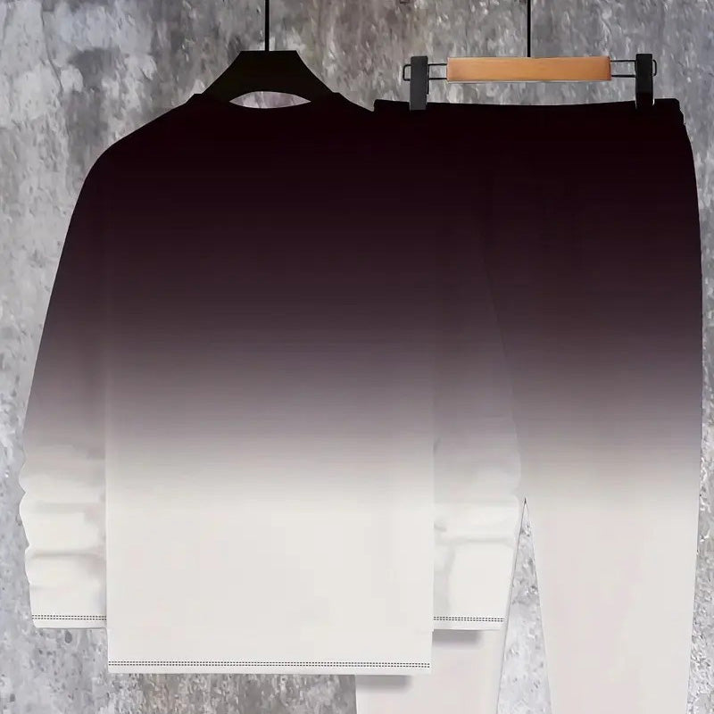 Herren Trainingsanzug Sport Set Atmungsaktiv