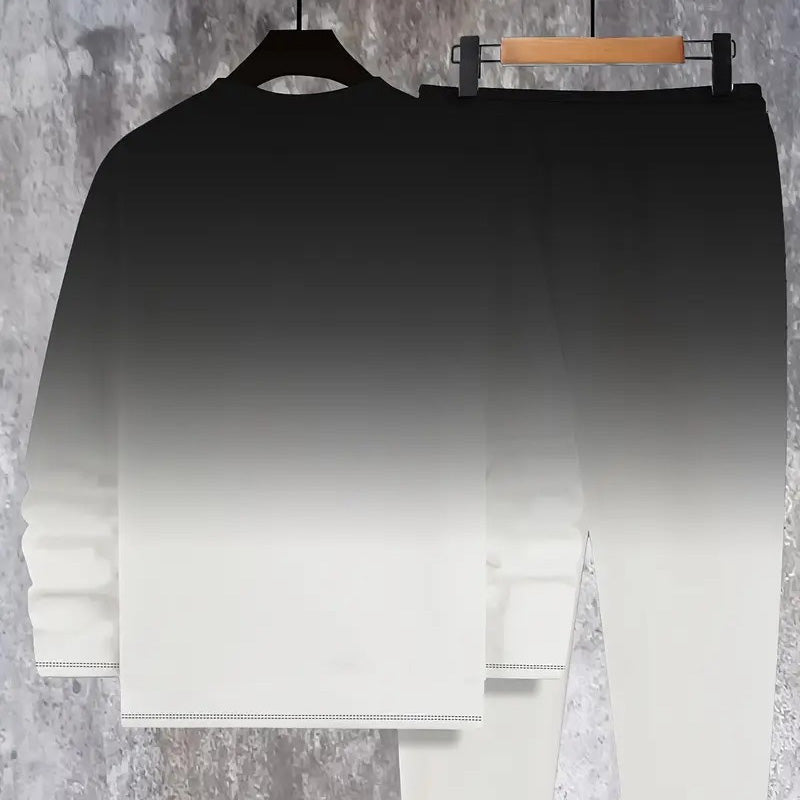 Herren Trainingsanzug Sport Set Atmungsaktiv