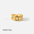 Edelstahl verstellbare dicke Kettenringe | Shop Nory