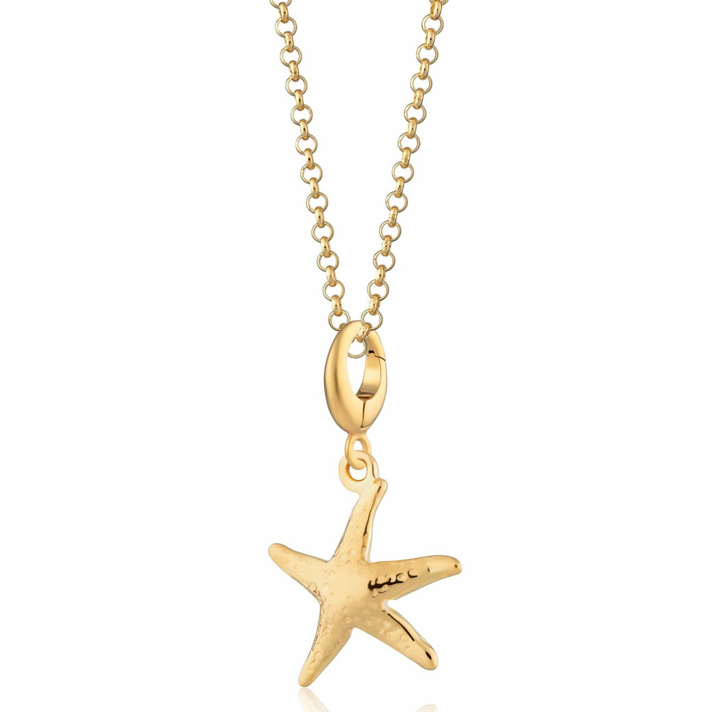 Gold Starfish Charm Halskette | Shop Nory