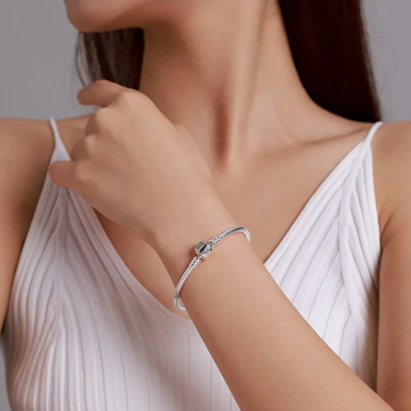 925 Sterling Silver Schlangenkette DIY Armreif | Shop Nory