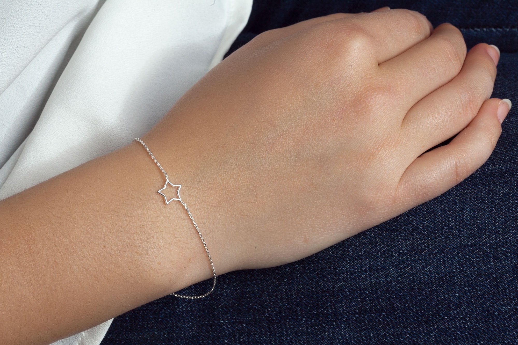 Armband mit Stern aus Silber | Shop Nory