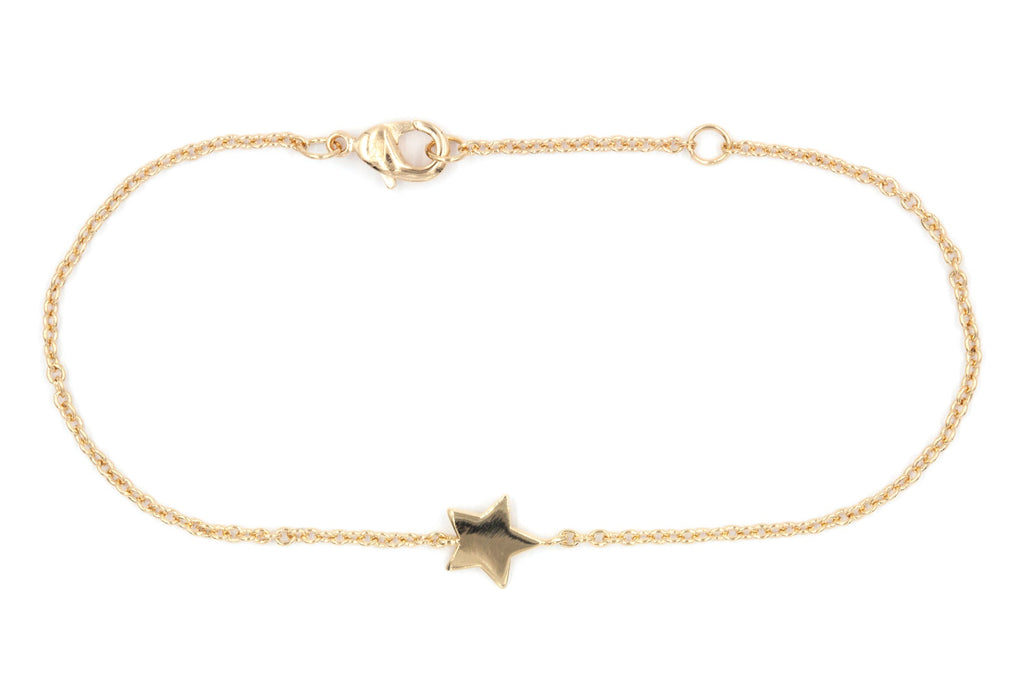 Zartes Armband mit Stern | 16 Karat vergoldet | Shop Nory