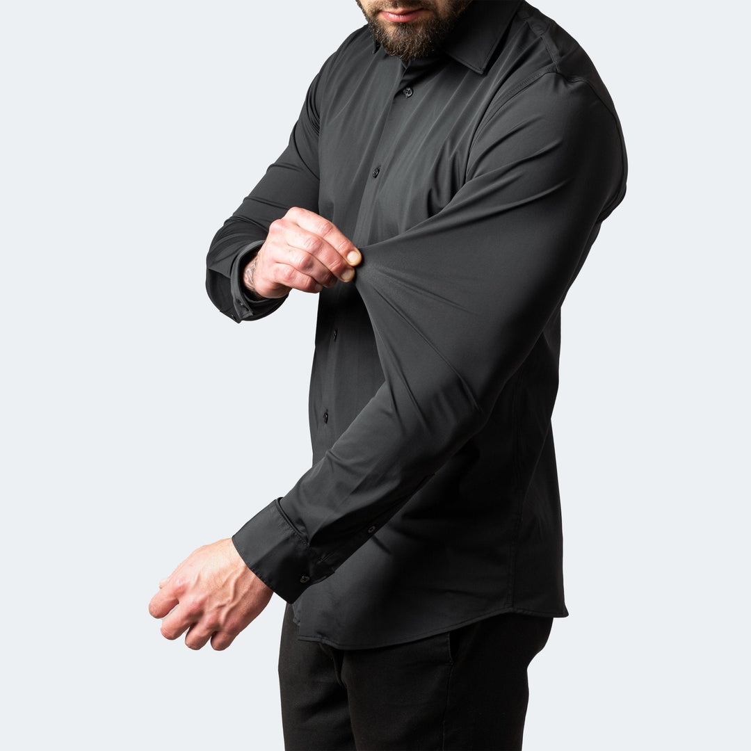 Shopnory | Komfort-Hemd Knitterfreier Stretch