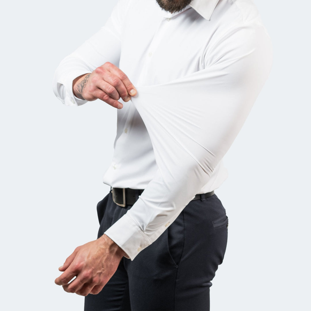Shopnory | Komfort-Hemd Knitterfreier Stretch