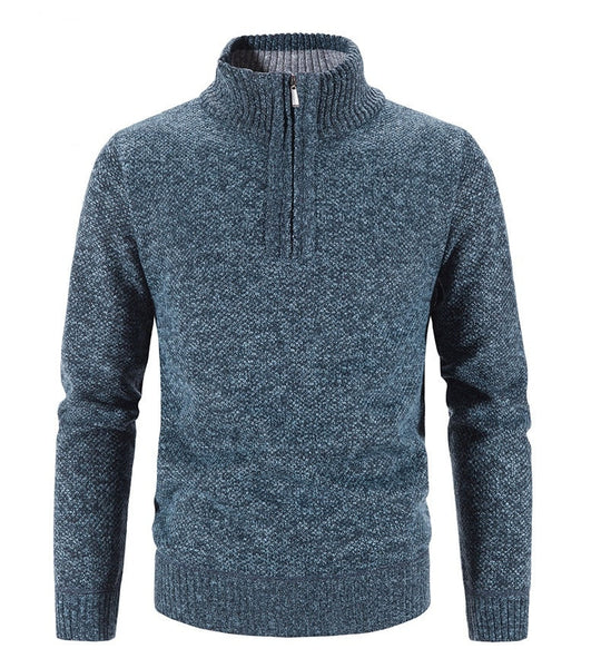Stylischer Herren-Halbenzipp-Pullover