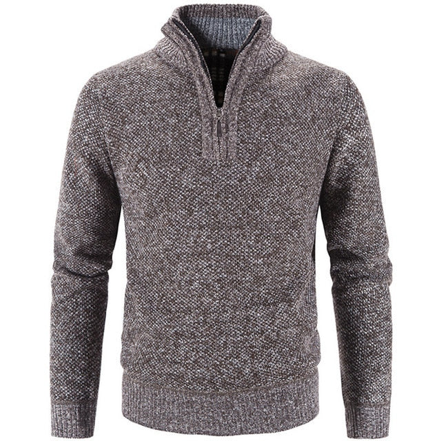 Stylischer Herren-Halbenzipp-Pullover