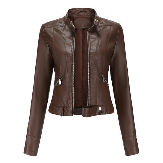 Schicke Lederjacke für Frauen