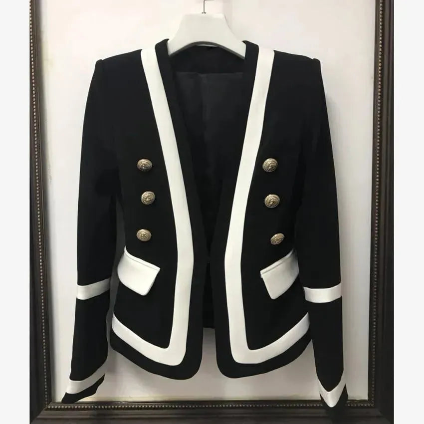 Der Prinzessinnen-Tuxedo-Blazer Damen - Formal-Business - Patchwork