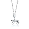 Silber Tiger Charm Halskette | Shop Nory