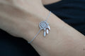 Traumfänger Armband 3 Federn aus Silber | Shop Nory