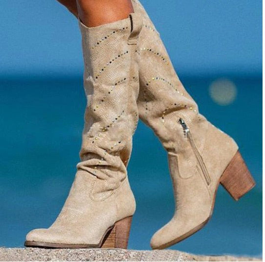 Elegante Kniehohe Schicke Stiefel