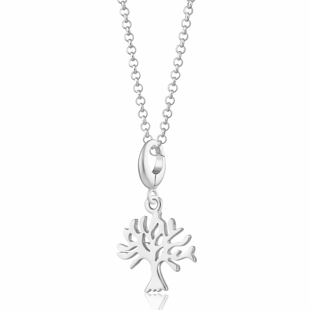 Silber Tree Charm Halskette | Shop Nory