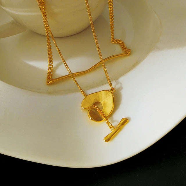 Trendy Schmuck Zwei-Lagen-Anhänger-Halskette | Shop Nory