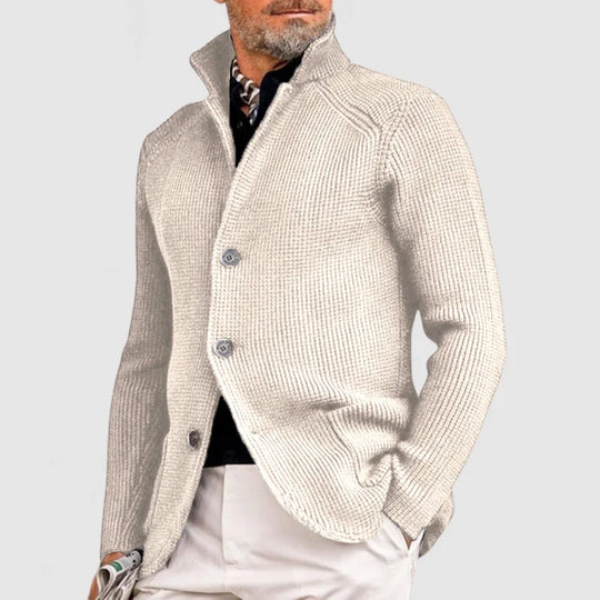 Trendy Strickweste für Männer mit Taschen