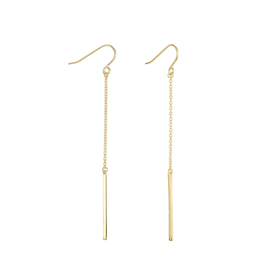 Trendy Lange Tropfenohrringe | Shop Nory