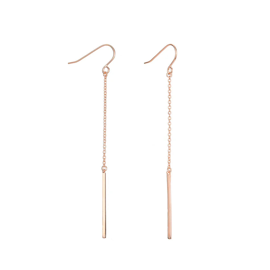 Trendy Lange Tropfenohrringe | Shop Nory