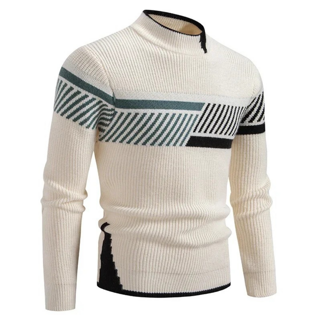 Stilvoll Geometrisches Pullover für Männer