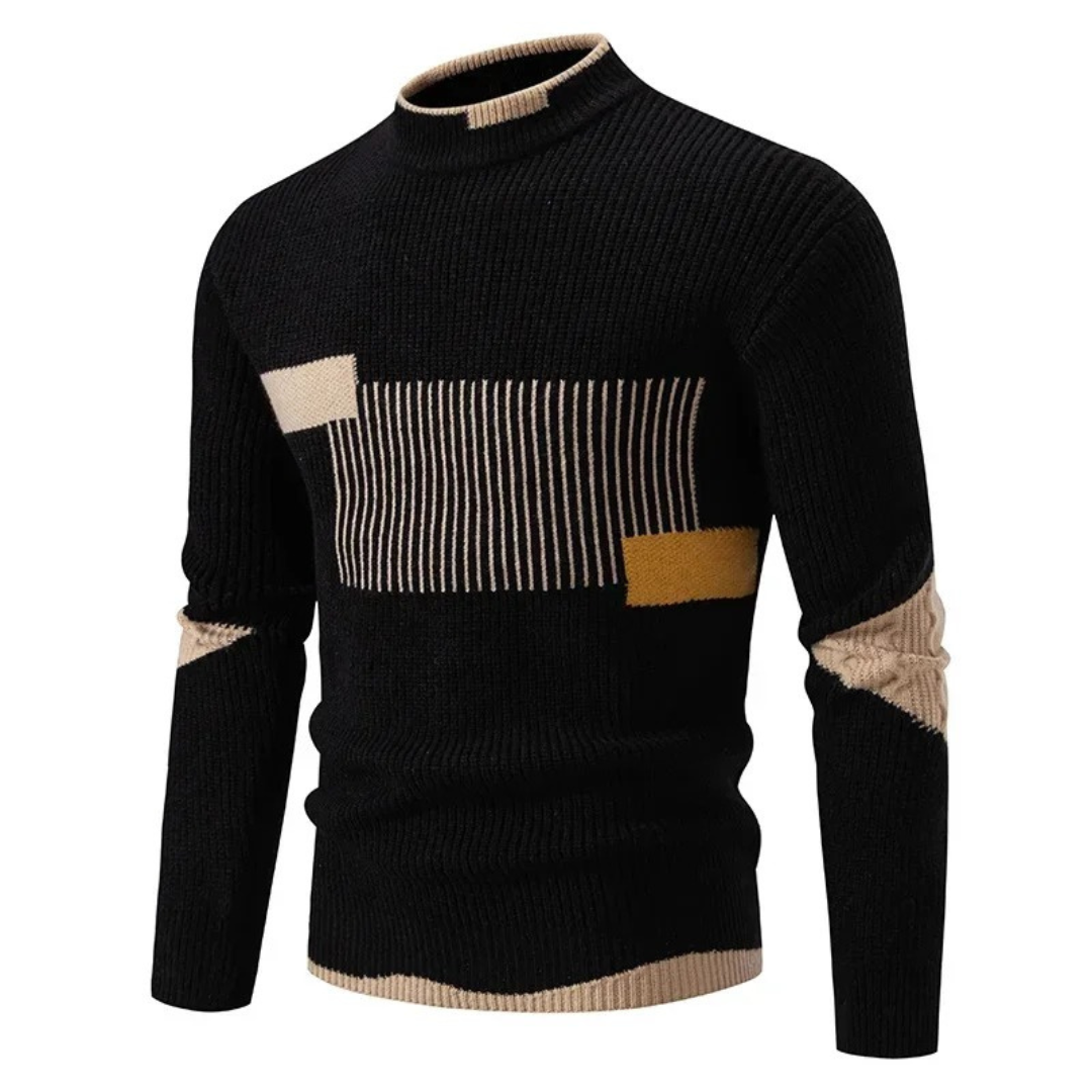 Stilvoll Geometrisches Pullover für Männer