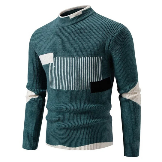 Stilvoll Geometrisches Pullover für Männer