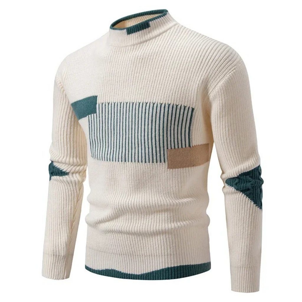 Stilvoll Geometrisches Pullover für Männer