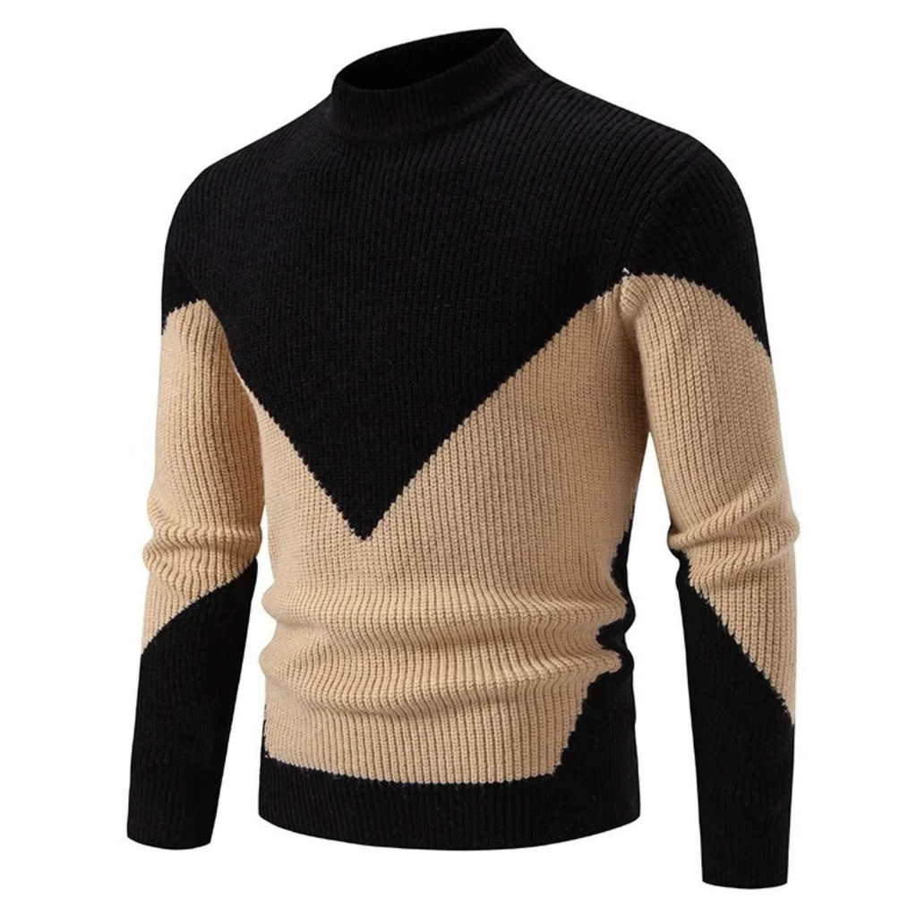 Stilvoll Geometrisches Pullover für Männer