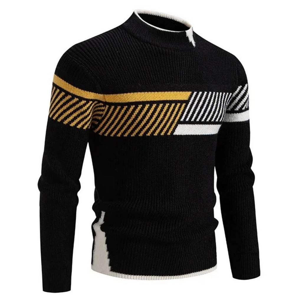 Stilvoll Geometrisches Pullover für Männer
