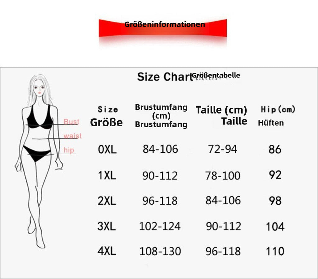 Großer einteiliger Bikini mit Leopardenmuster