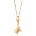 Gold Schildkröte Charm Halskette | Shop Nory