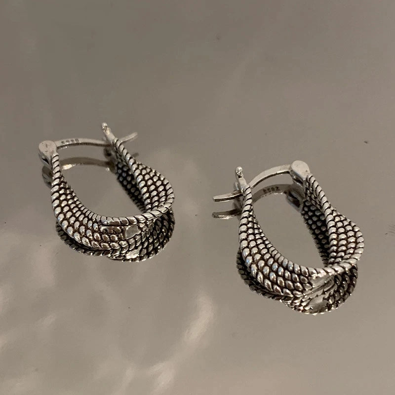 Twist Winding Geometrische Ohrringe | Shop Nory