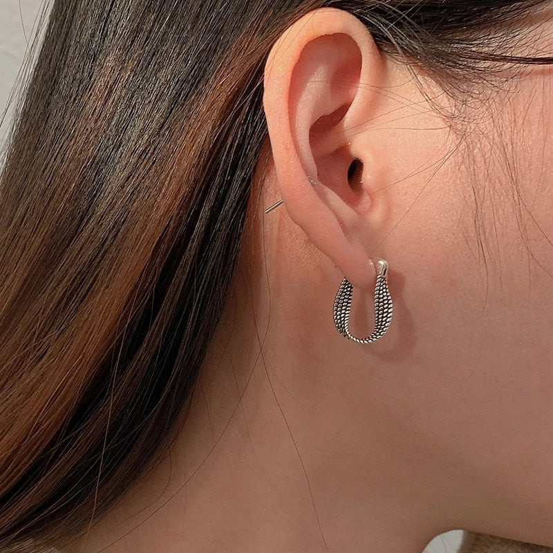 Twist Winding Geometrische Ohrringe | Shop Nory
