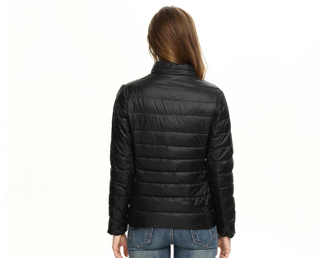 Stadt Eleganz Leichtgewicht Daunenjacke