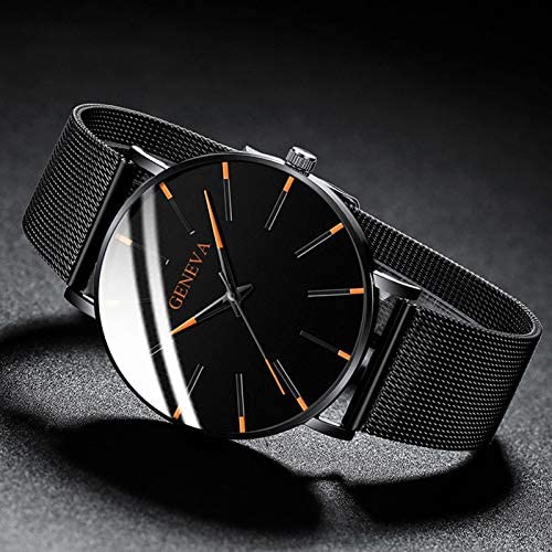 Herren Ultraflache Business Uhr Für Eleganten Stil