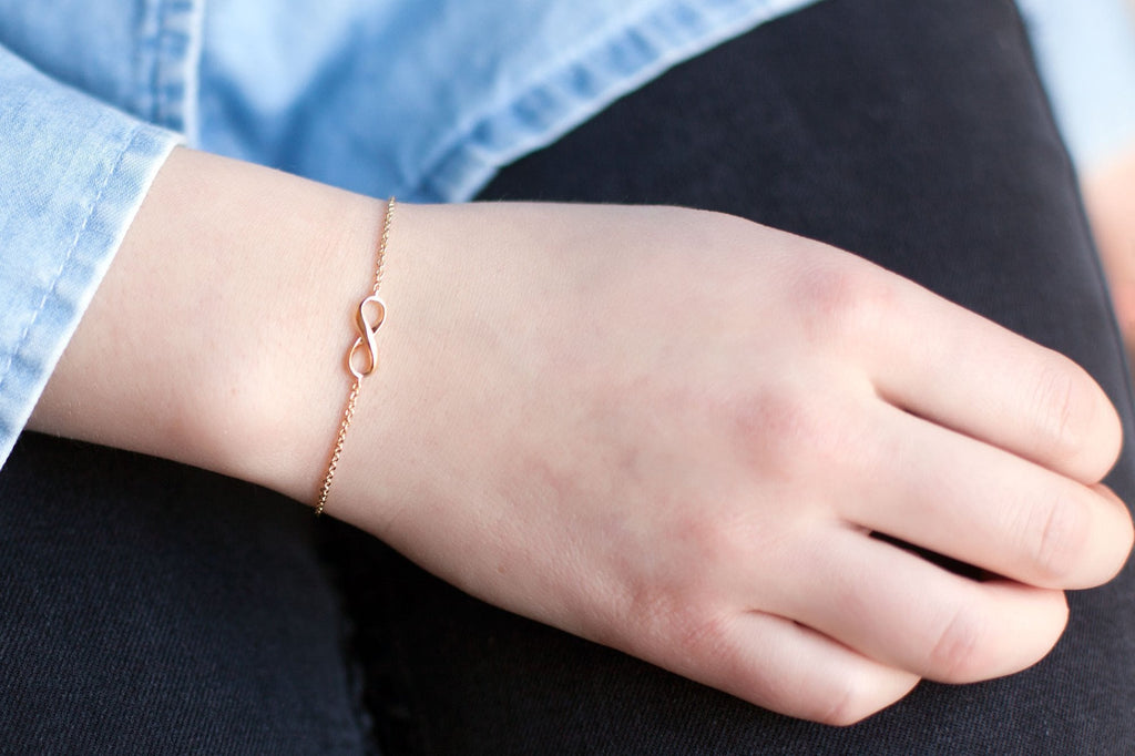 Unendlich-Armband vergoldet - Unendlichkeit Armband | Shop Nory