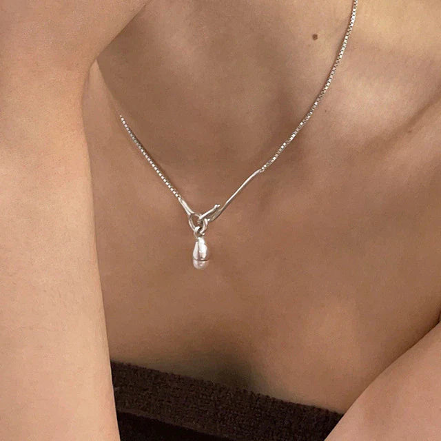 Einzigartige Perlenanhänger-Halskette | Shop Nory