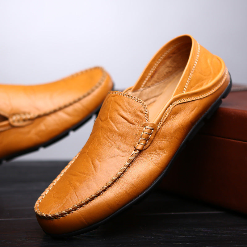 Herren-Loafer aus echtem Leder ShopNory