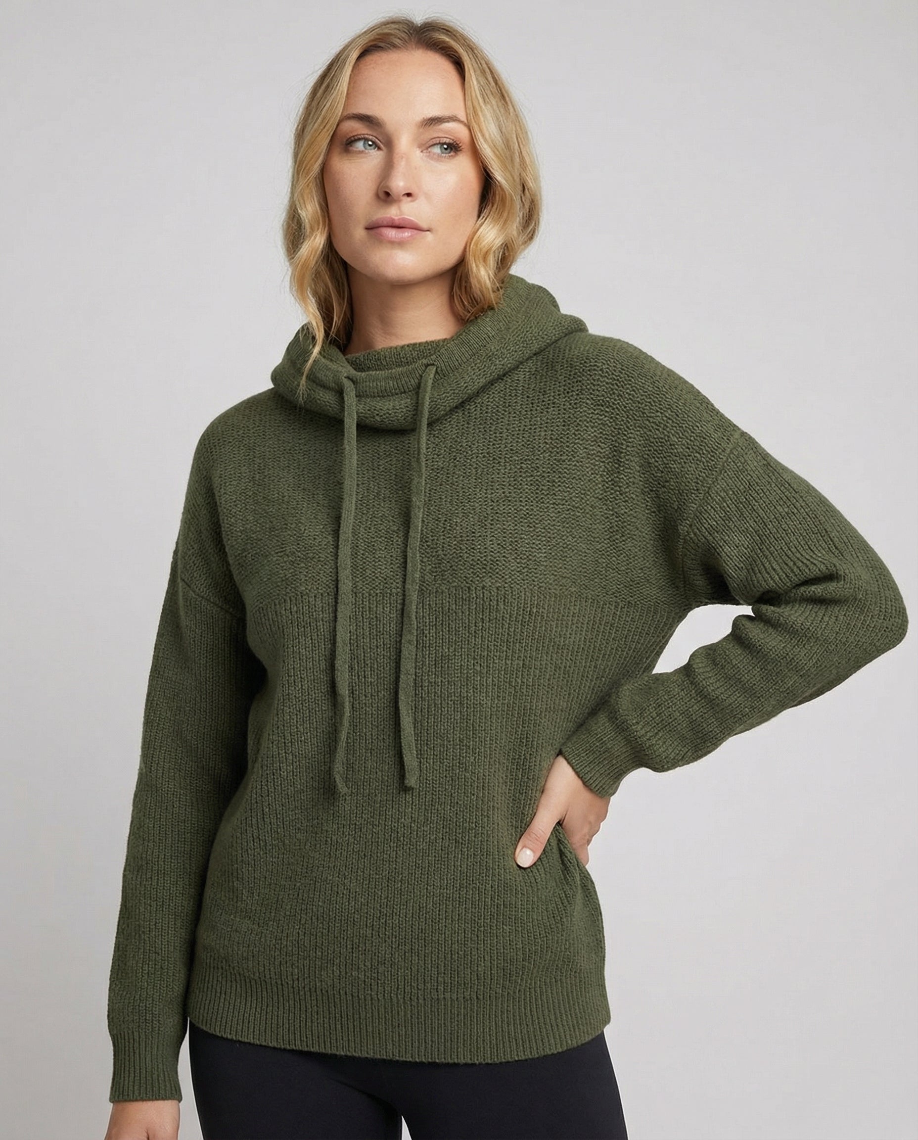 Merinowolle Damen Rollkragenpulli