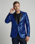 Glamouröser Pailletten Blazer