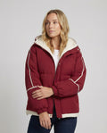 Damen Hochwertige Winterjacke mit isolierender Kapuze