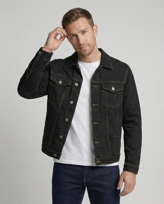 Herren Jeansjacke Trucker Klassisch