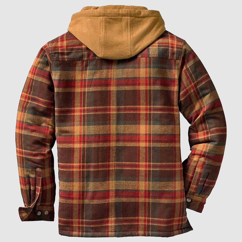 Gefütterte Holzfällerjacke