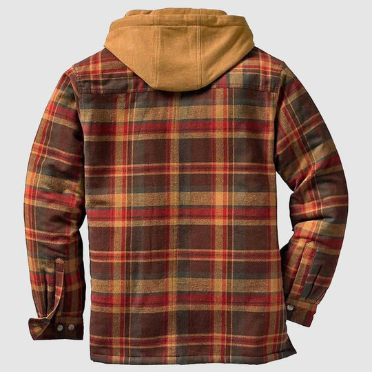 Gefütterte Holzfällerjacke