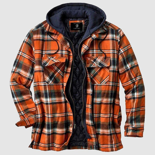 Gefütterte Holzfällerjacke