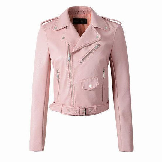 Bikerjacke mit Reißverschluss Klassisch