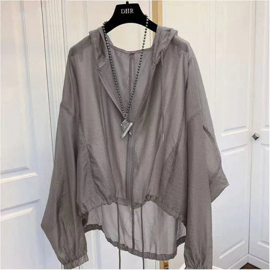Durchsichtige Jacke